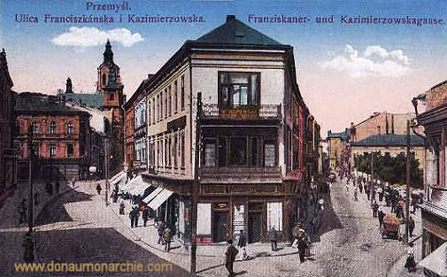 Przemysl, Franziskaner- und Kazimierzowskagasse