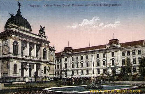 Troppau, Kaiser Franz Josef Museum mit Lehrerbildungsanstalt