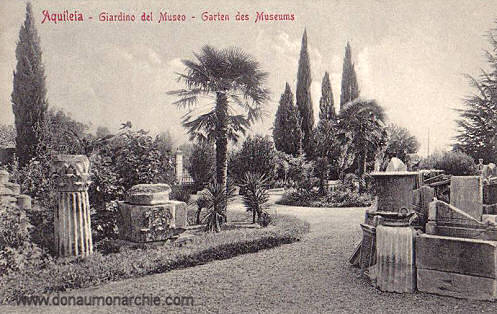 Aquileia, Garten des Museums