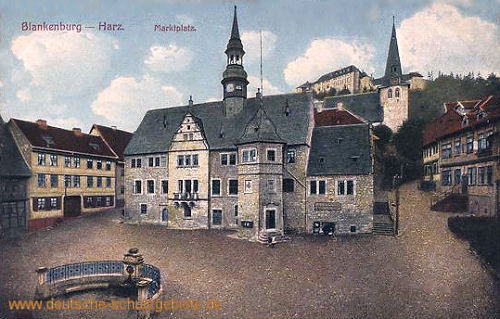 Blankenburg Harz, Marktplatz