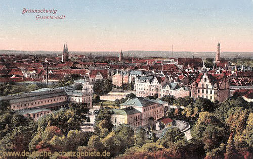 Braunschweig, Gesamtansicht