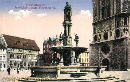 Braunschweig, Heinrichsbrunnen, Hagenmarkt