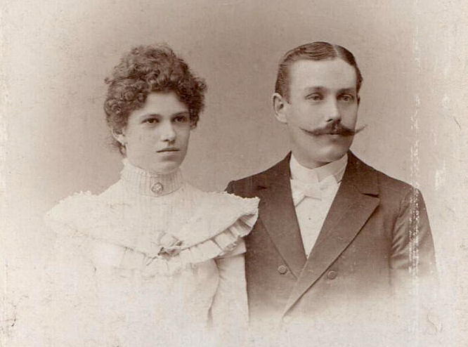 Ernst und Helene Jacobs, 1900