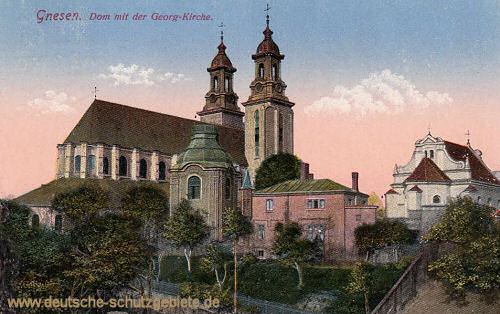 Gnesen, Dom mit der Georg-Kirche