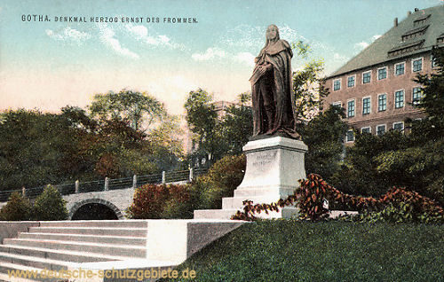 Gotha, Denkmal Herzog Ernst des Frommen