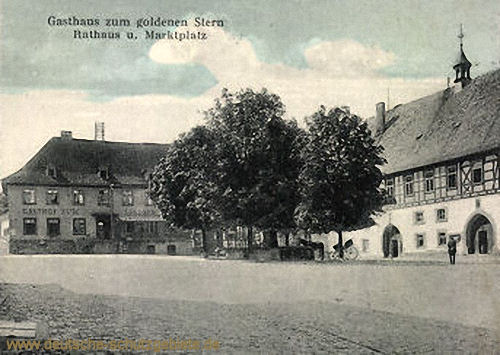 Königsberg in Franken, Rathaus und Marktplatz