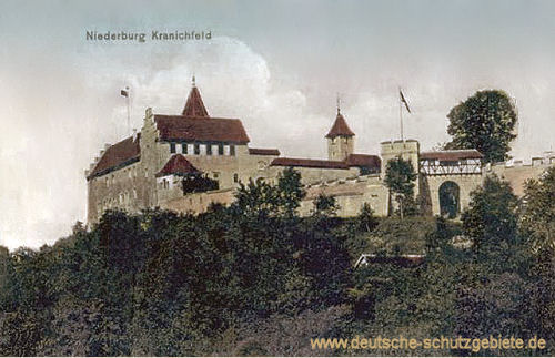 Kranichfeld, Niederburg