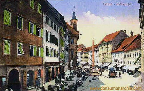 Laibach, Rathausplatz
