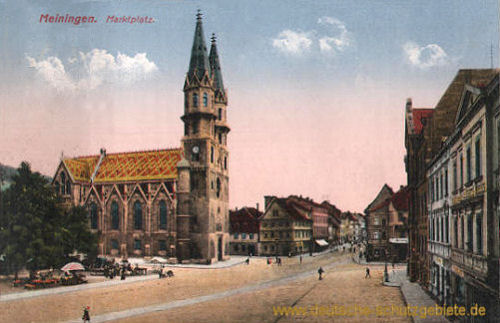 Meiningen, Marktplatz