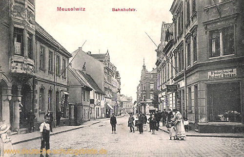 Meuselwitz S.-A., Bahnhofstraße