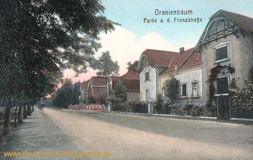 Oranienbaum, Franzstraße