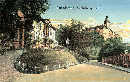 Rudolstadt, Weinbergstraße