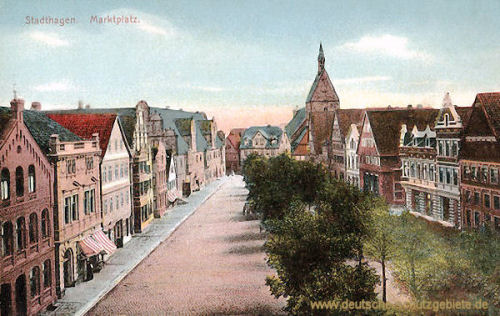 Stadthagen, Marktplatz