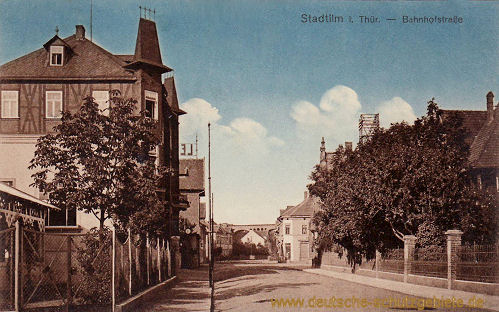 Stadtilm, Bahnhofstraße