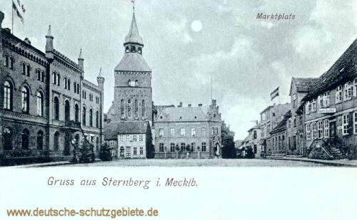 Sternberg in Mecklenburg, Marktplatz