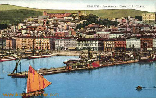 Trieste - Panorama - Colle di S. Giusto