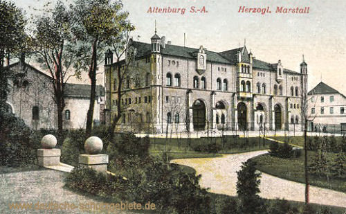 Altenburg, Herzogl. Marstall
