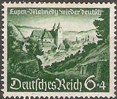 Eupen-Malmedy wieder Deutsch, Briefmarke Deutsches Reich 1940