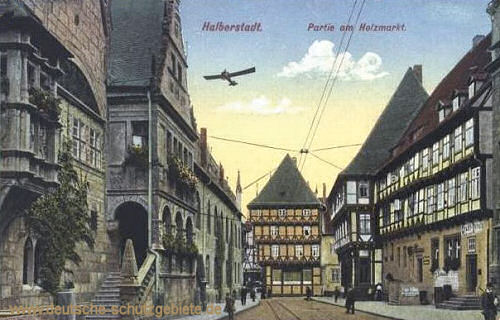 Halberstadt, Partie am Holzmarkt