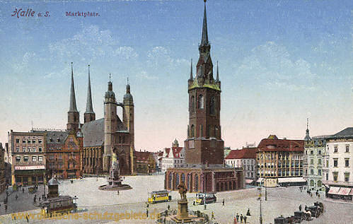 Halle, Marktplatz