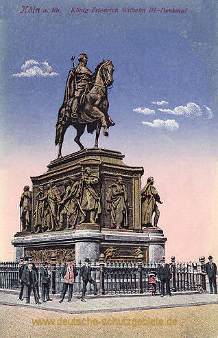 Köln, König Friedrich Wilhelm III.-Denkmal