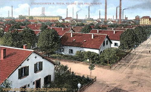Ludwigshafen, Kolonie der Anilinfabrik