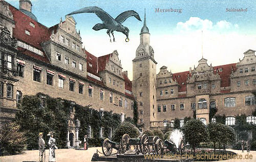 Merseburg, Schlosshof