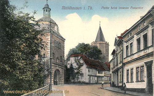 Mühlhausen i. Thür., Partie beim inneren Frauentor
