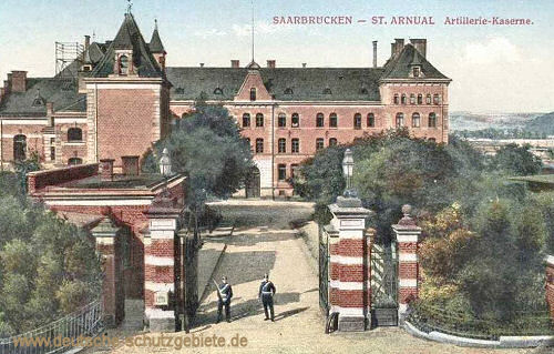 Saarbrücken - St. Arnual, Artillerie-Kaserne