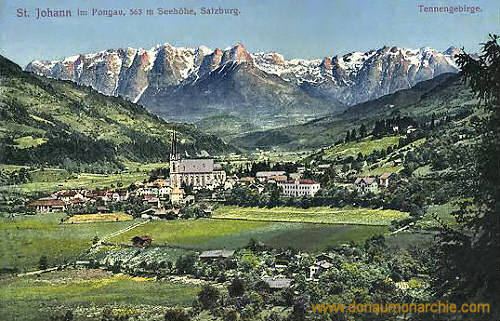 Sankt Johann im Pongau, 563 m Seehöhe, Salzburg