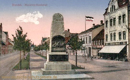 Stendal, Husaren-Denkmal