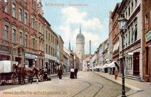 Wittenberg, Schloss-Straße