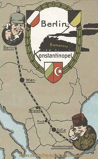 Balkanzug Berlin-Konstantinopel (Bagdadbahn)