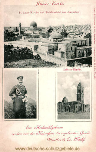 Jerusalem, St. Anna-Kirche und Erlöser-Kirche