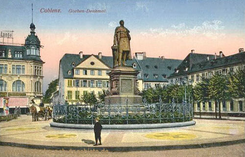 Koblenz, Goeben-Denkmal