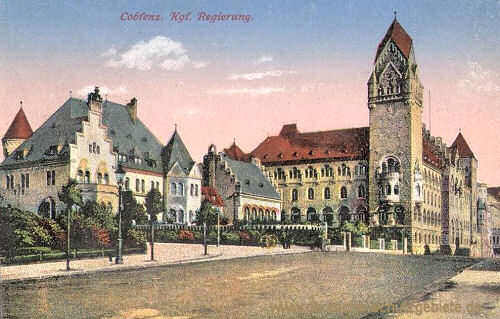 Koblenz, Königliche Regierung