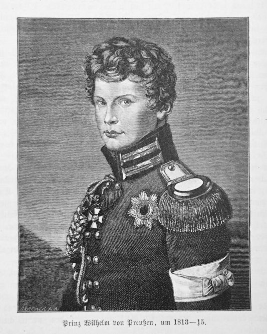Prinz Wilhelm von Preußen, um 1813-15