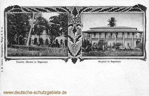 Französische Mission in Bagamoyo - Hospital in Bagamoyo