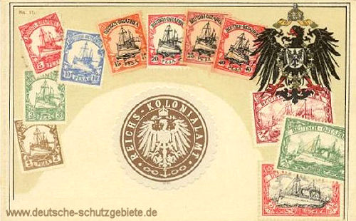 Briefmarken aus Deutsch-Ostafrika