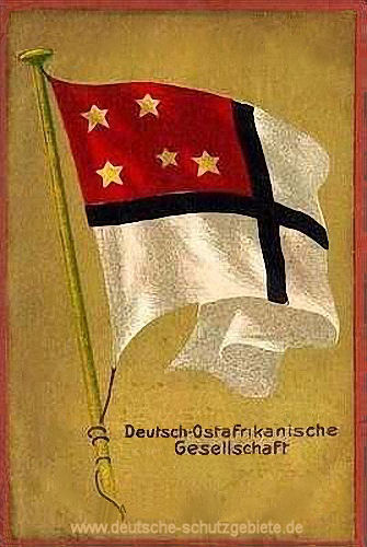 Flagge der Deutsch-Ostafrikanischen Gesellschaft