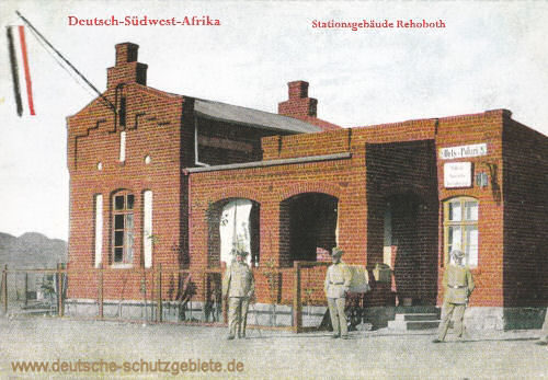 Deutsch-Südwest-Afrika, Stationsgebäude Rehoboth