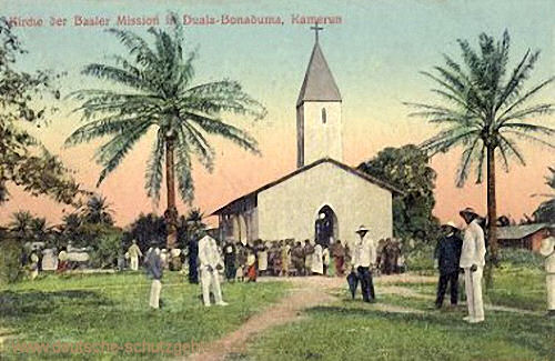 Kamerun, Kirche der Basler Mission in Duala-Bonaduma
