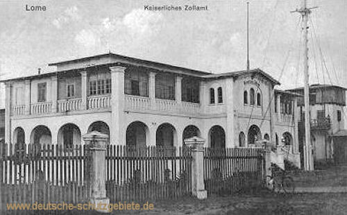 Lome, Kaiserliches Zollamt