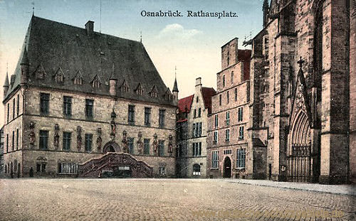Osnabrück, Rathausplatz