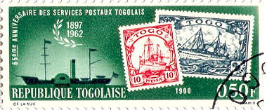 Republique Togolaise, Briefmarke 1962