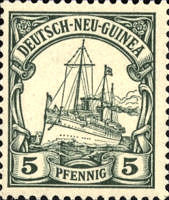 Deutsch-Neu-Guinea, 5 Pfennig, 1901