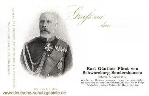 Karl Günther Fürst von Schwarzburg-Sondershausen