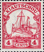 Kiautschou 4 Cents, 1905