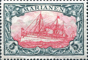 Marianen, 5 Mark, 1901