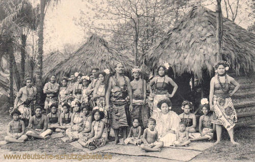Samoa, Gebrüder Marquardt's völkerschaftliche Schaustellung